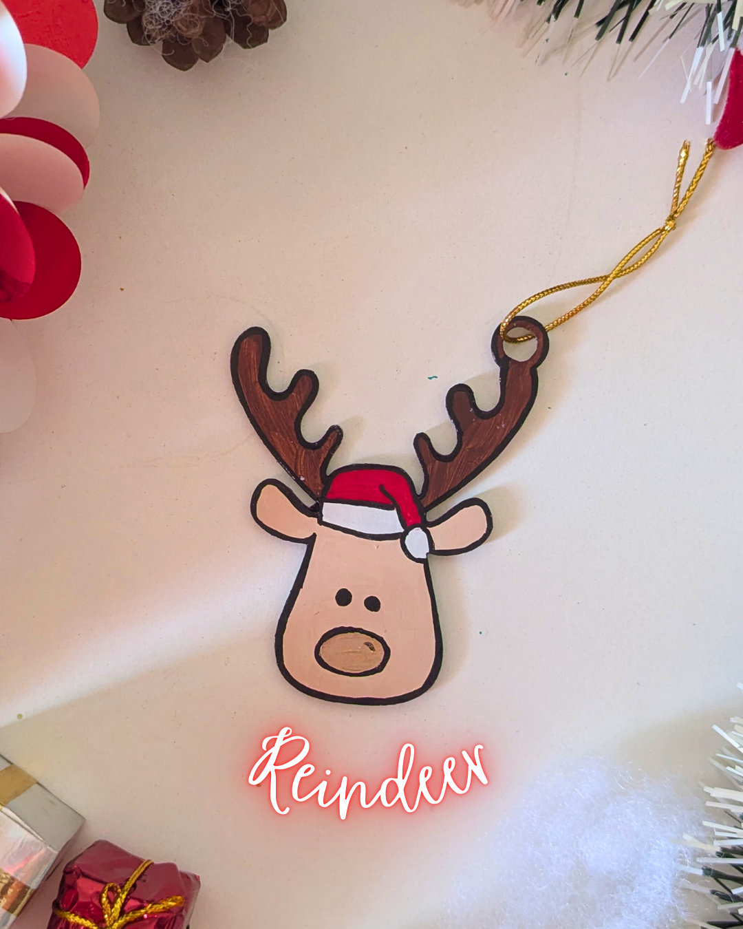 Christmas Ornaments - Painted Design