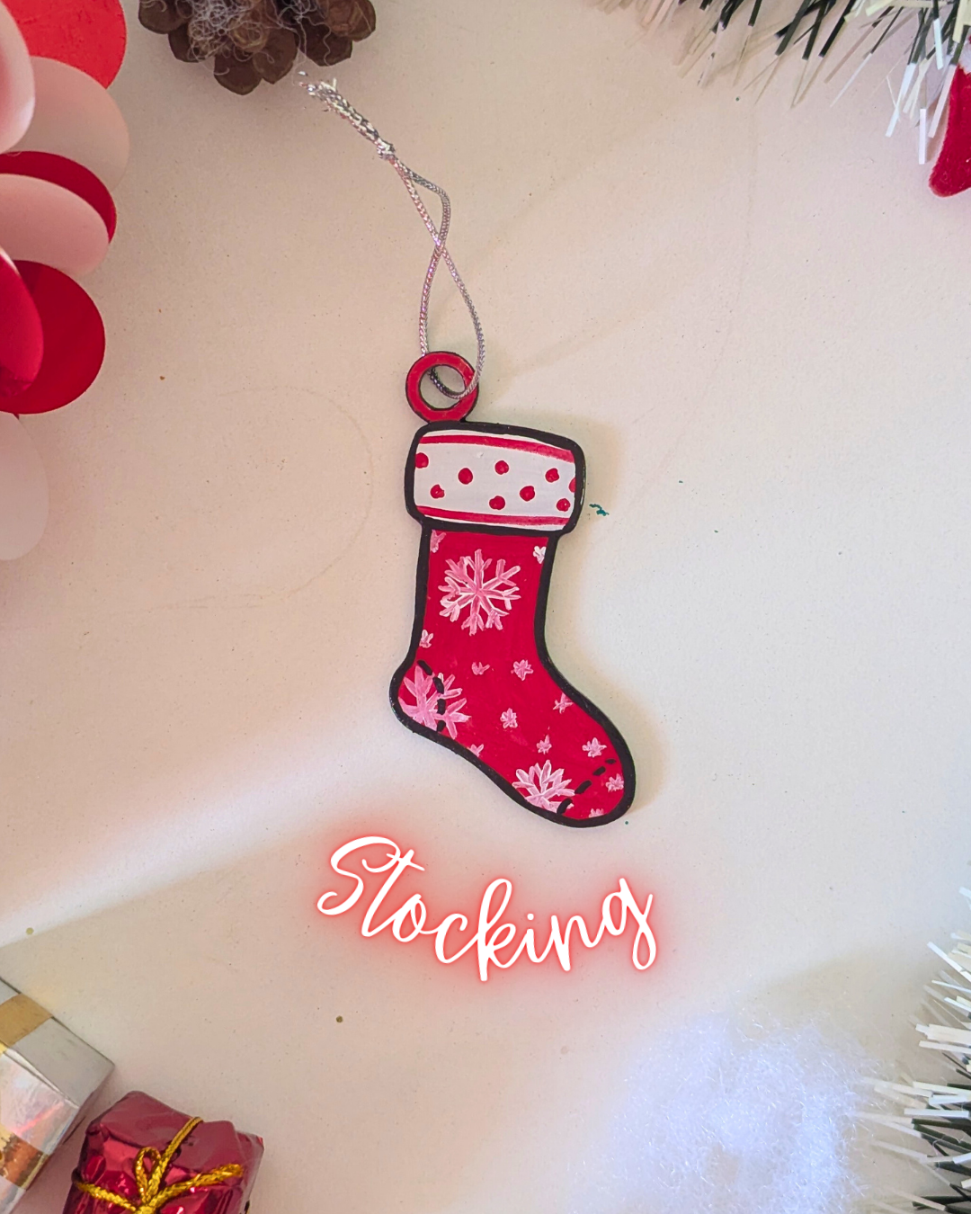 Christmas Ornaments - Painted Design