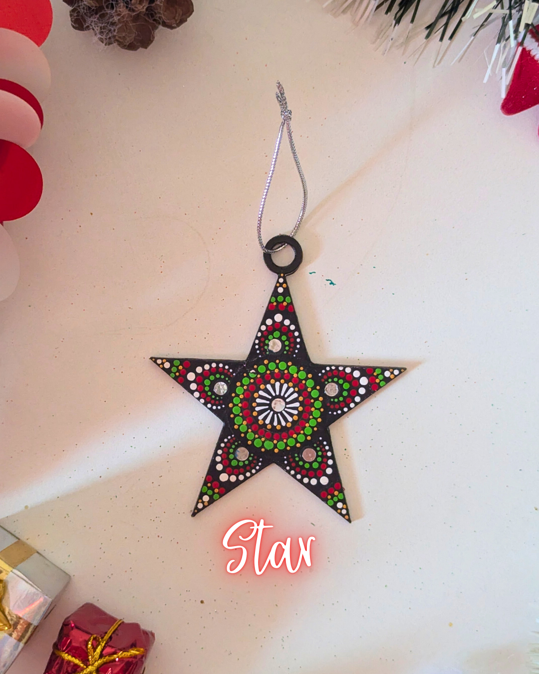 Christmas Ornaments - Manadala Design