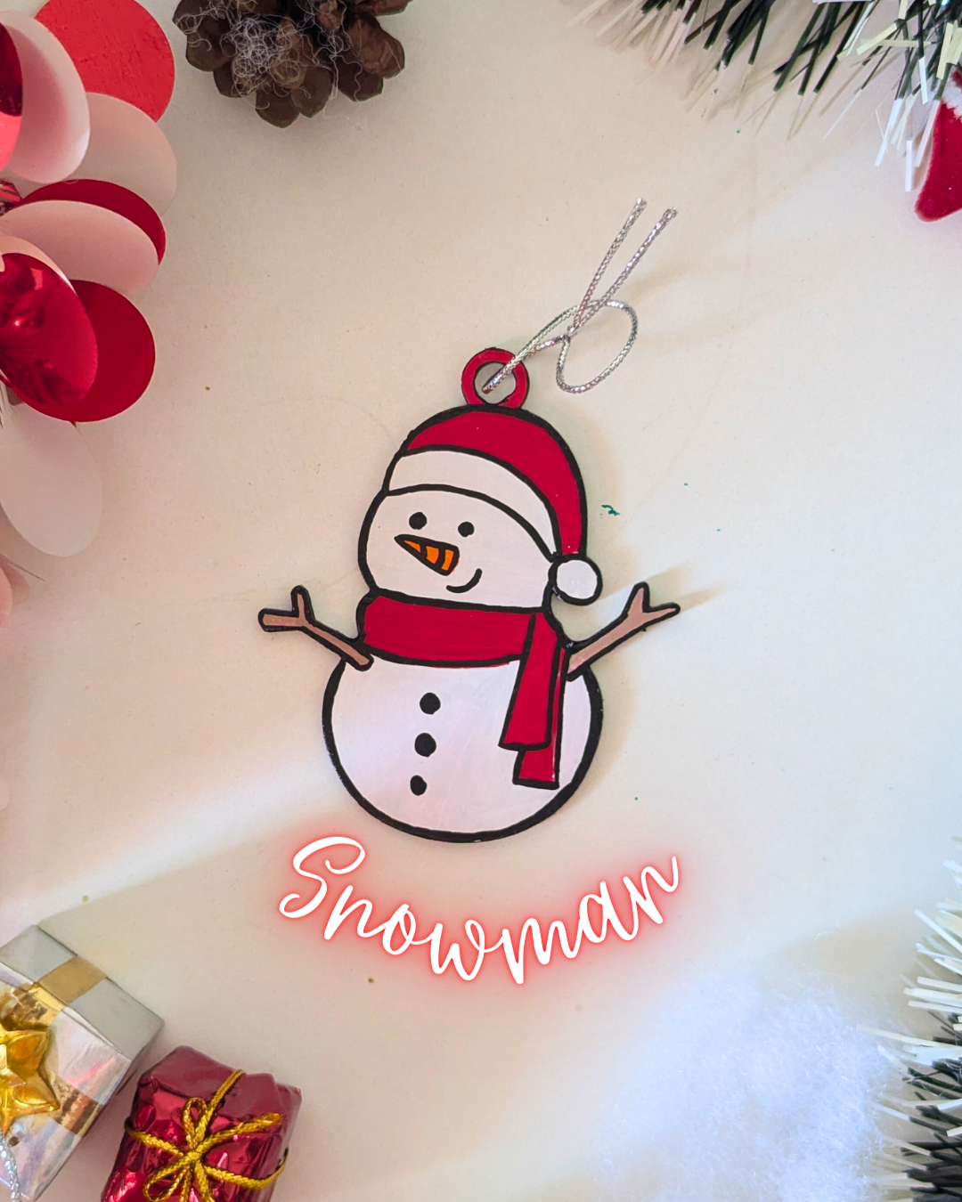 Christmas Ornaments - Painted Design