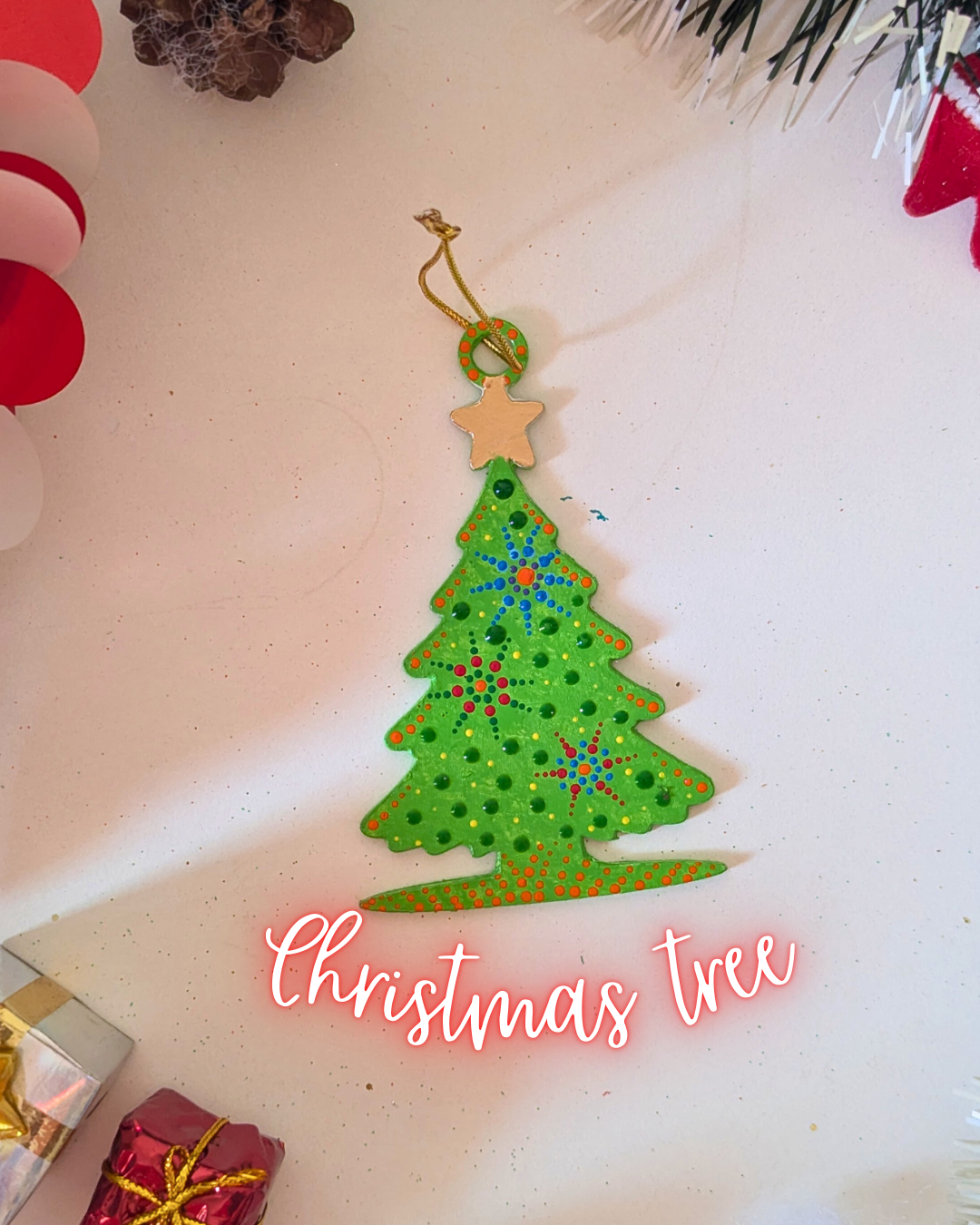 Christmas Ornaments - Manadala Design