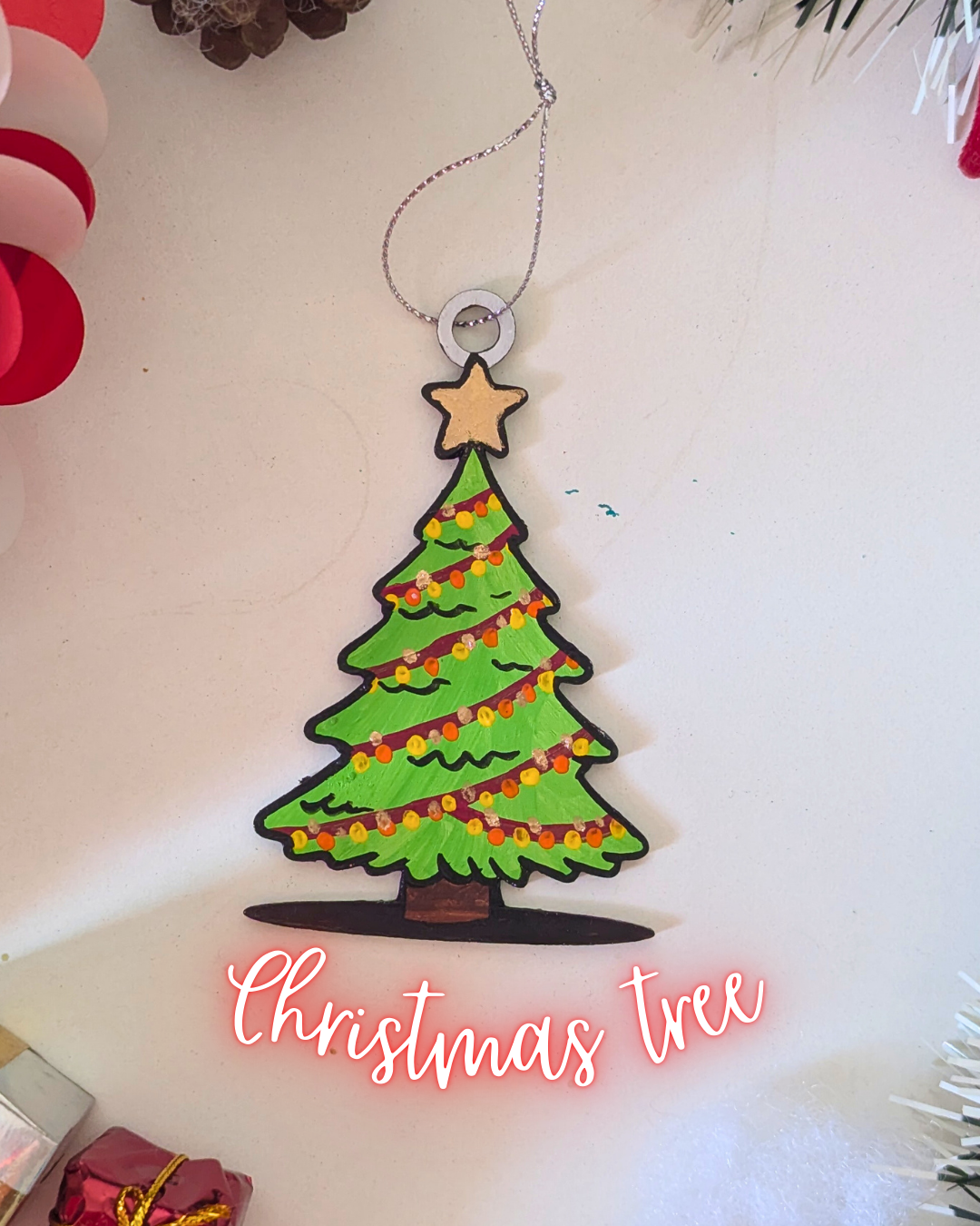 Christmas Ornaments - Painted Design
