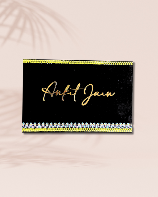 Border Mandala House Name Plate