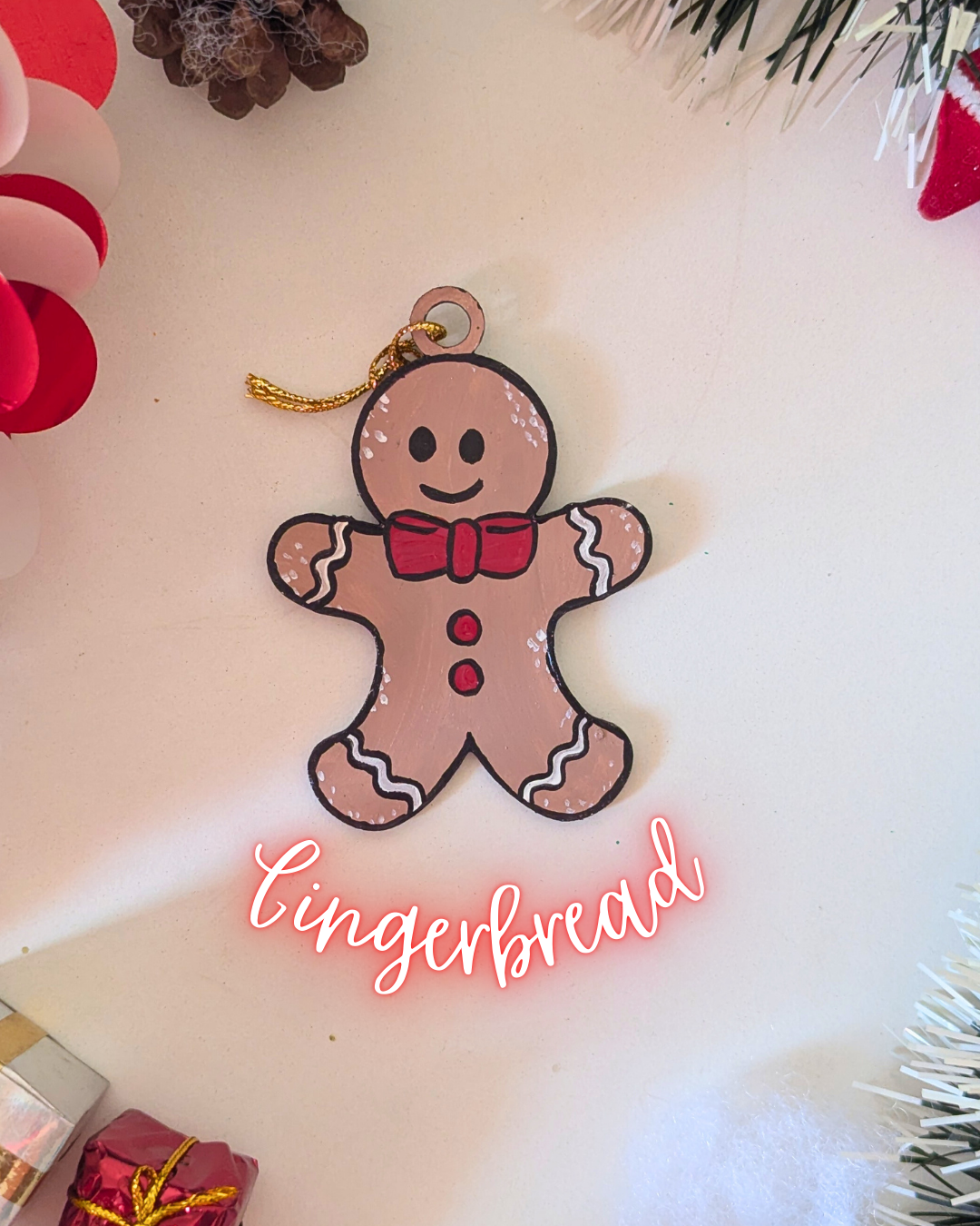 Christmas Ornaments - Painted Design