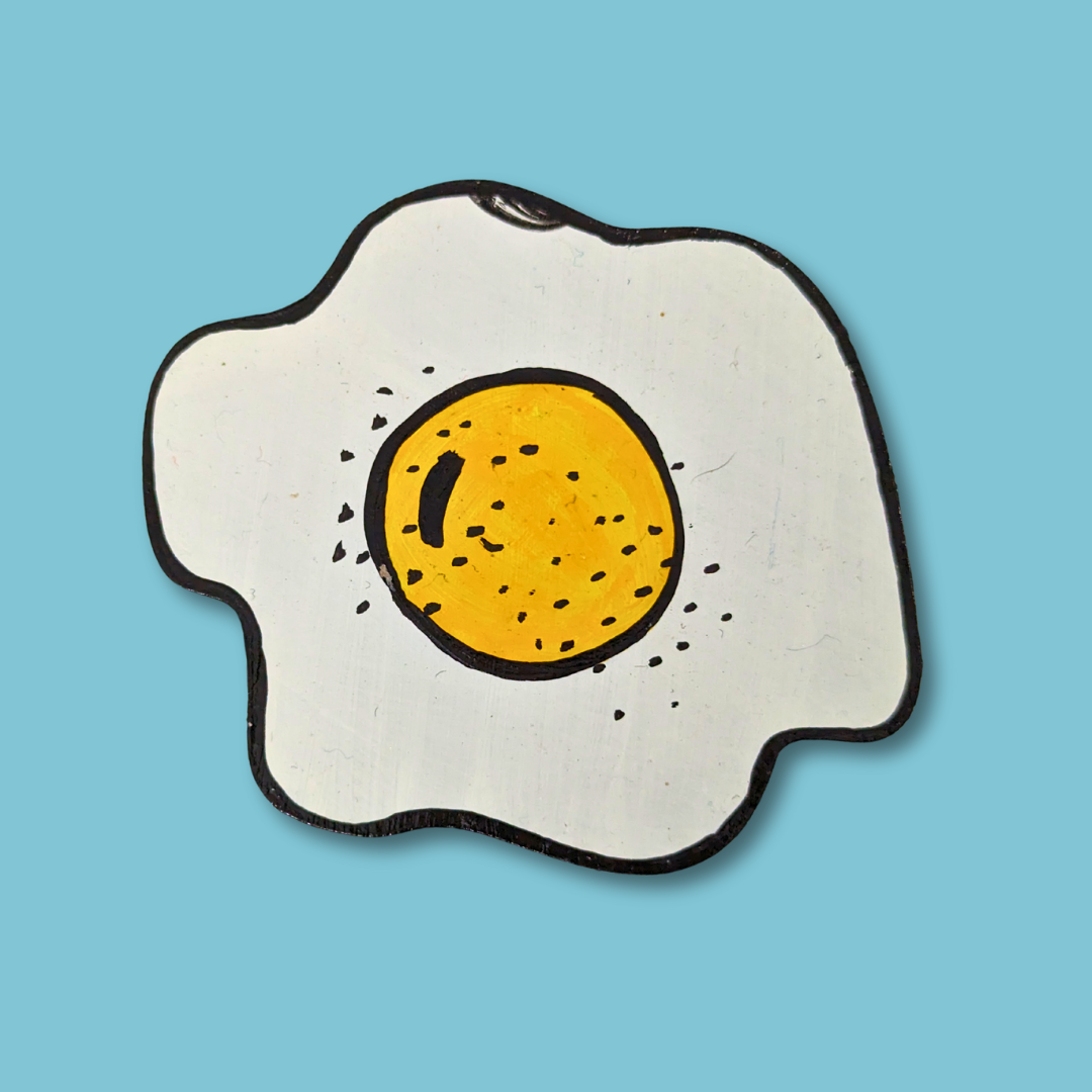 Fried Egg Magnet