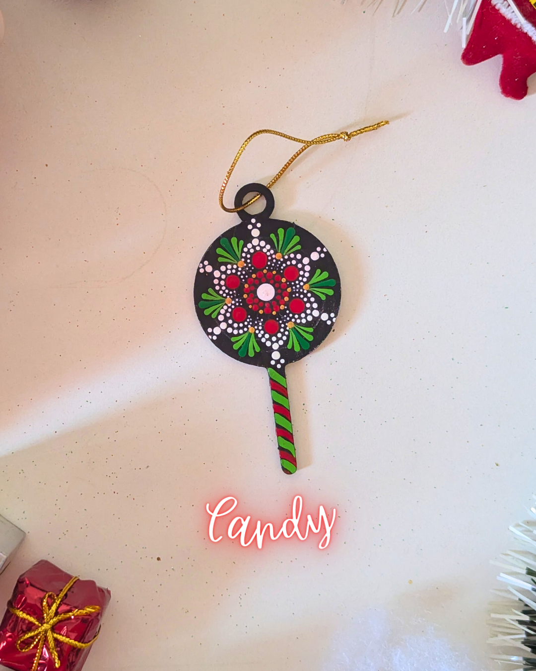 Christmas Ornaments - Manadala Design