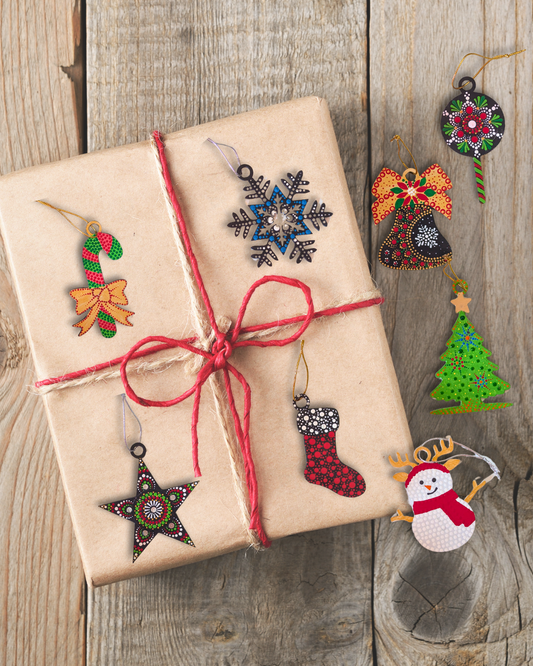 Christmas Ornaments - Manadala Design