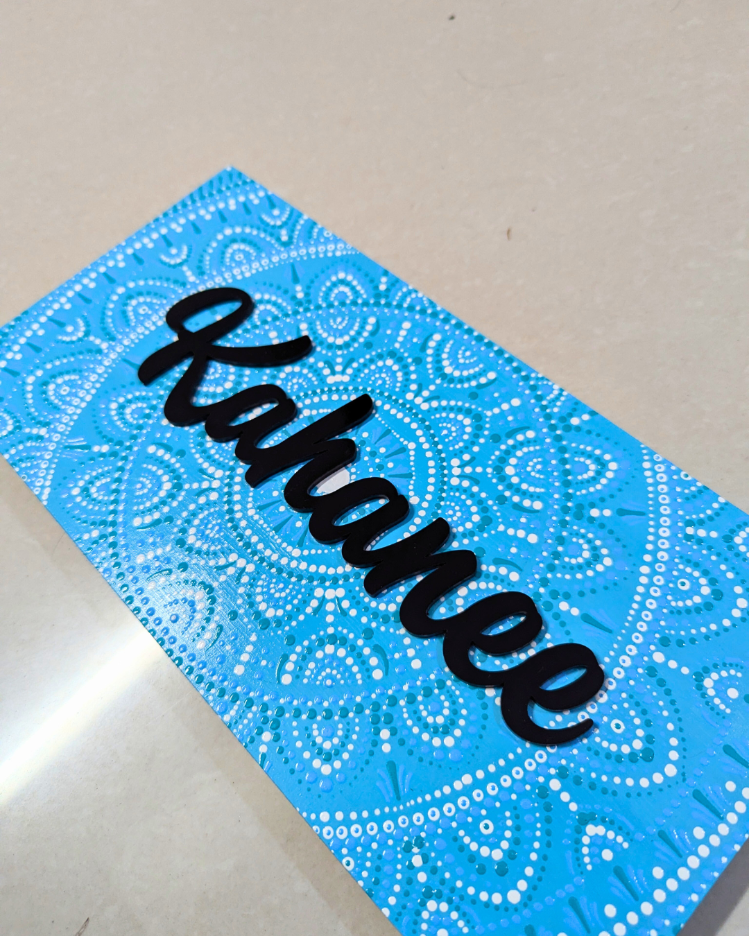 Mandala House Name Plate