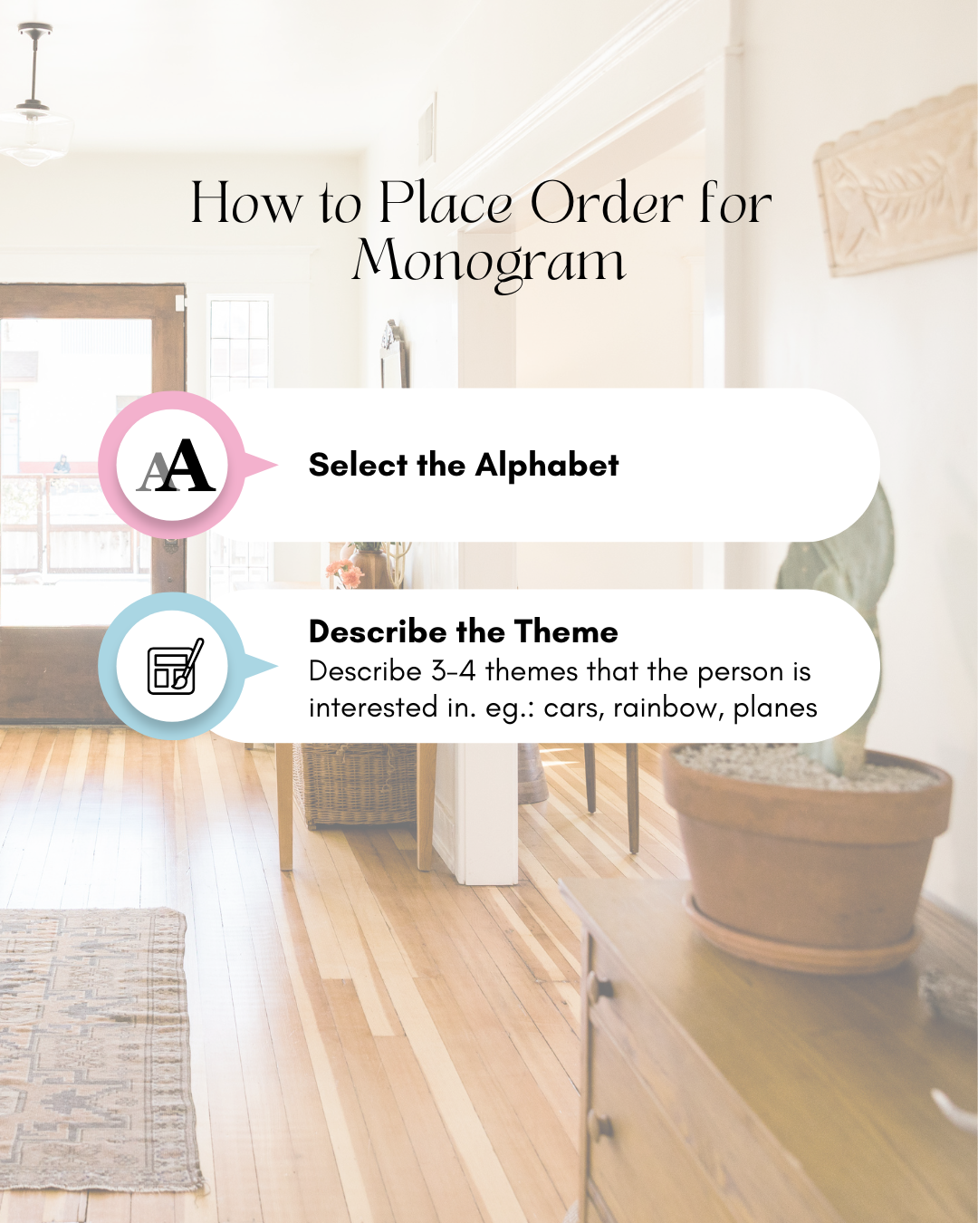 Hand Painted Monograms