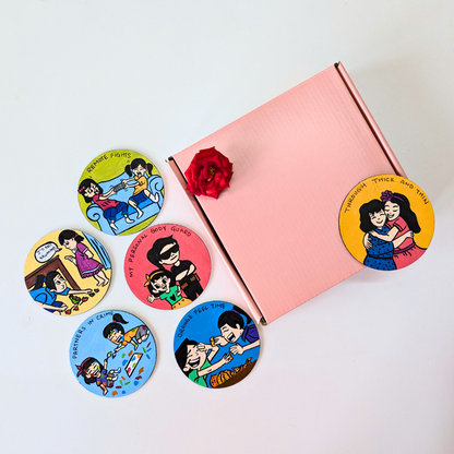 Nostalgia Box | Set of 6 Fridge Magnets