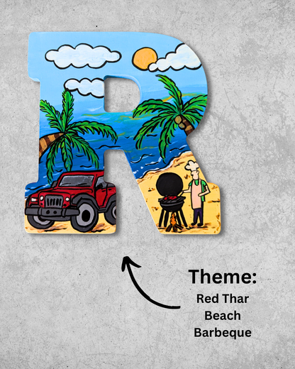 Hand Painted Monograms