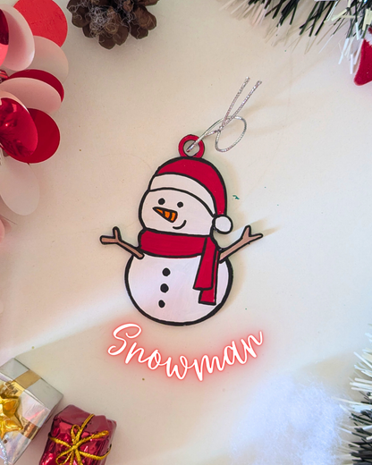 Christmas Ornaments - Painted Design