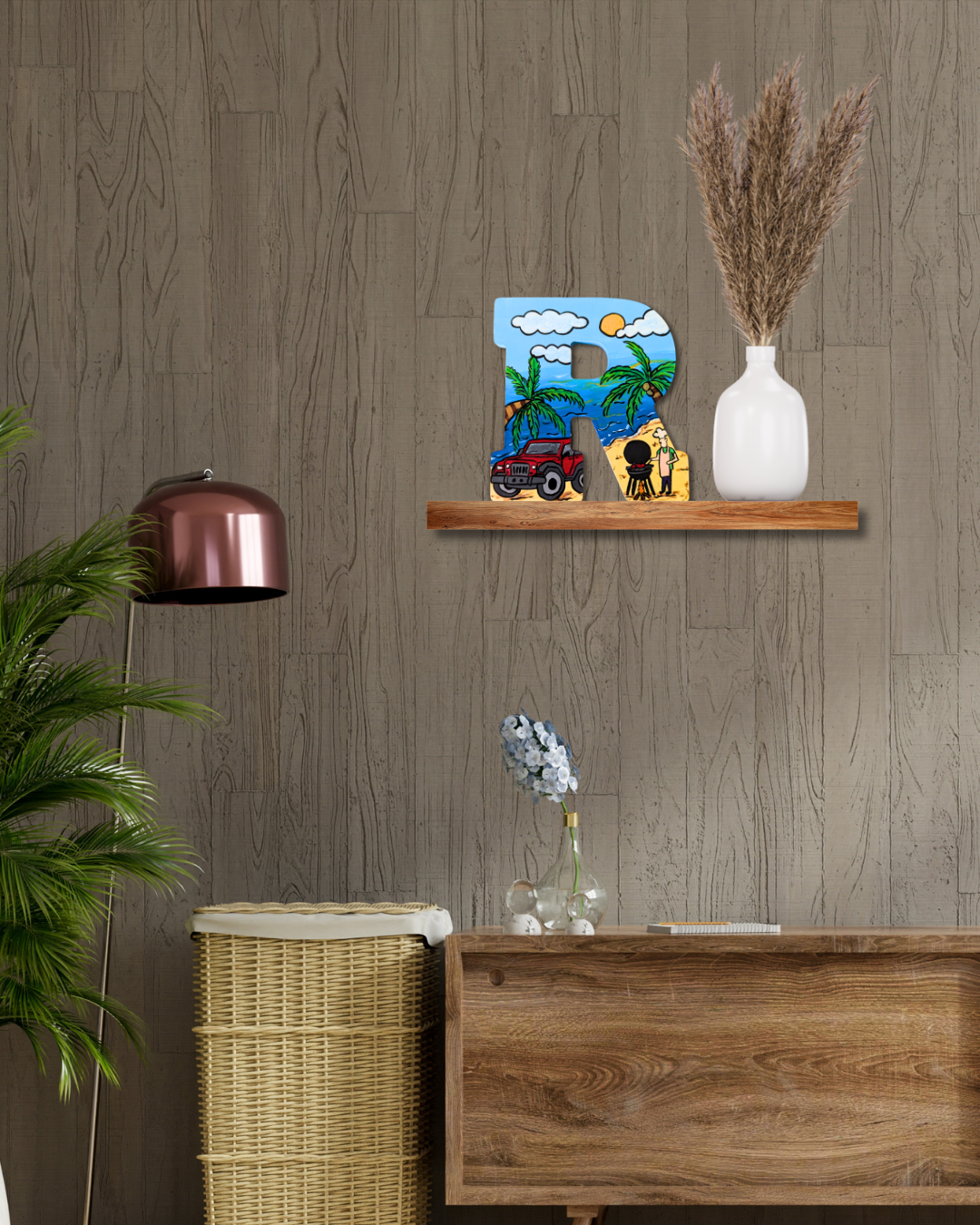 Hand Painted Monograms