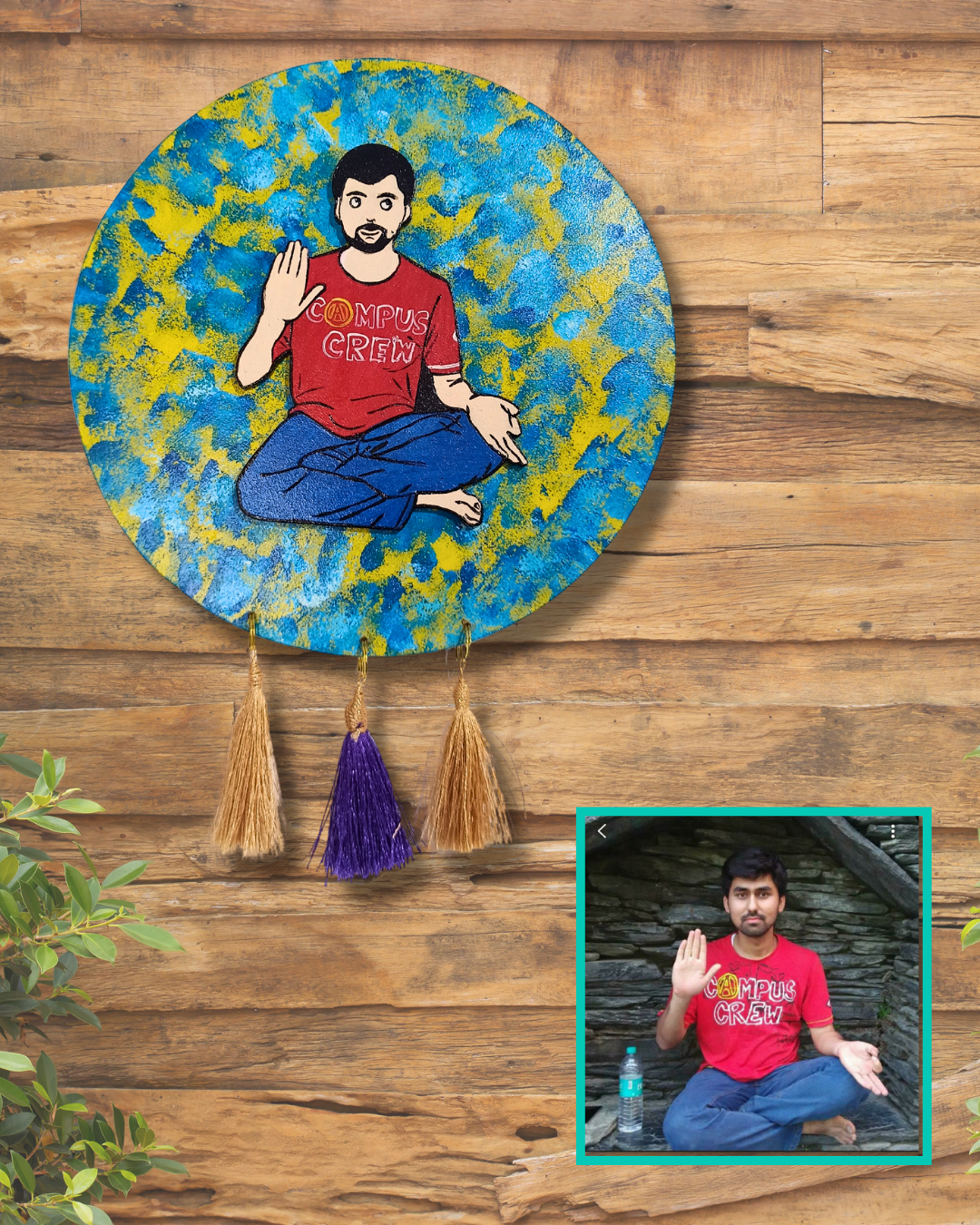 Personalised Caricature Wall Art - Single