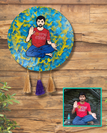 Personalised Caricature Wall Art - Single