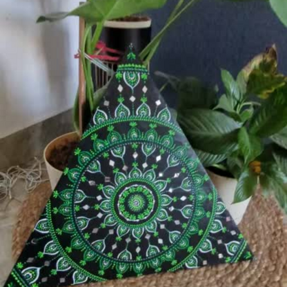 Triangle Mandala Wall Art