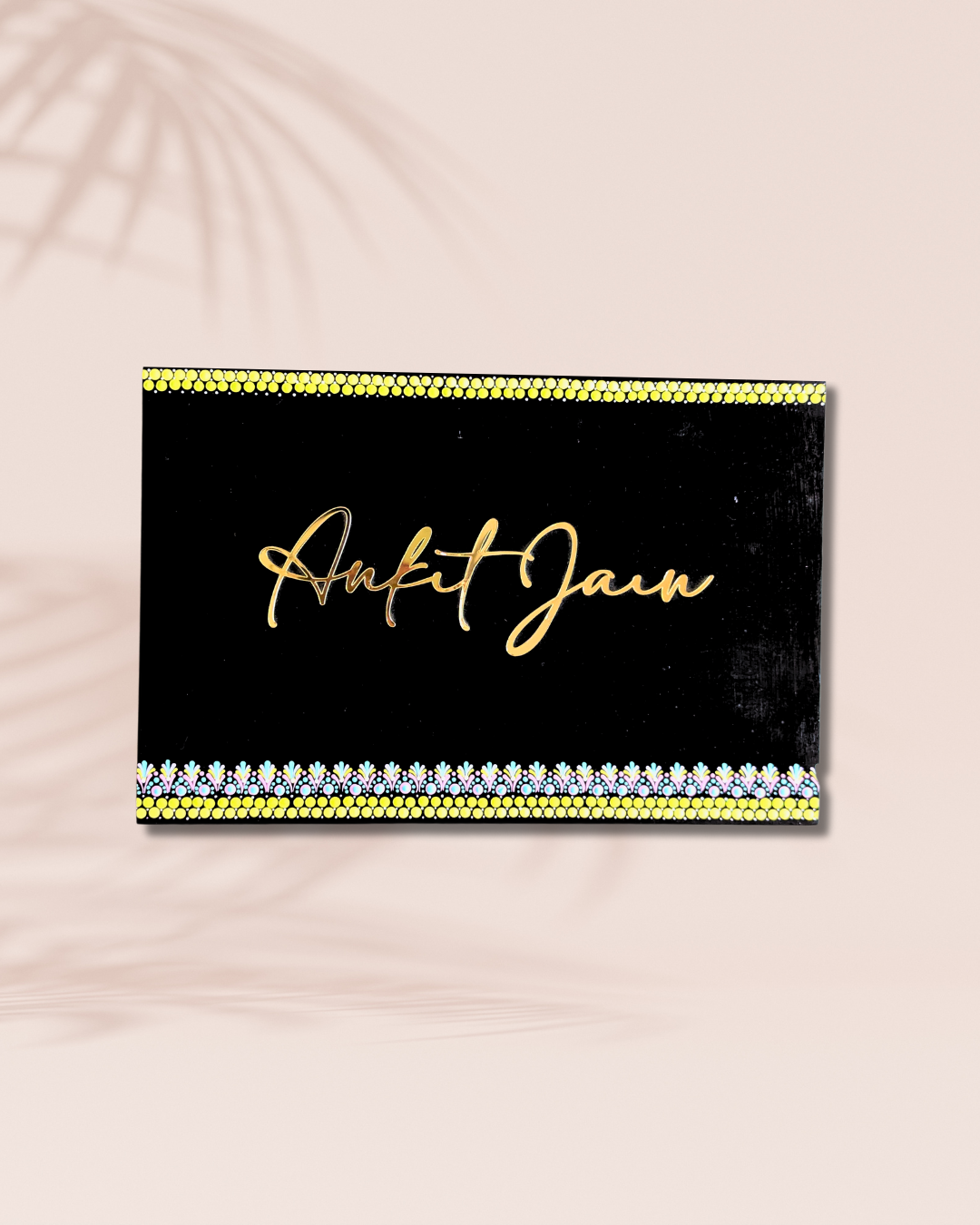 Border Mandala House Name Plate