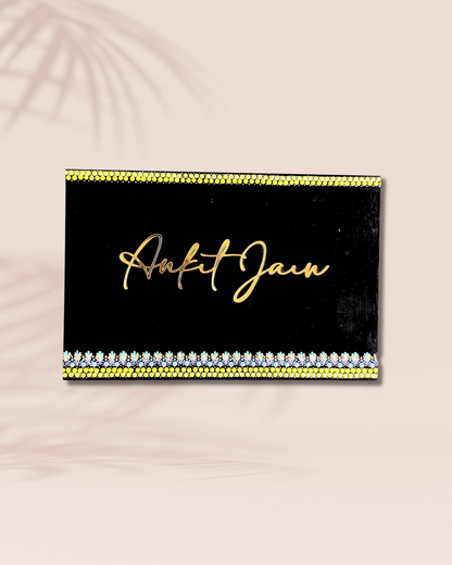 Border Mandala House Name Plate