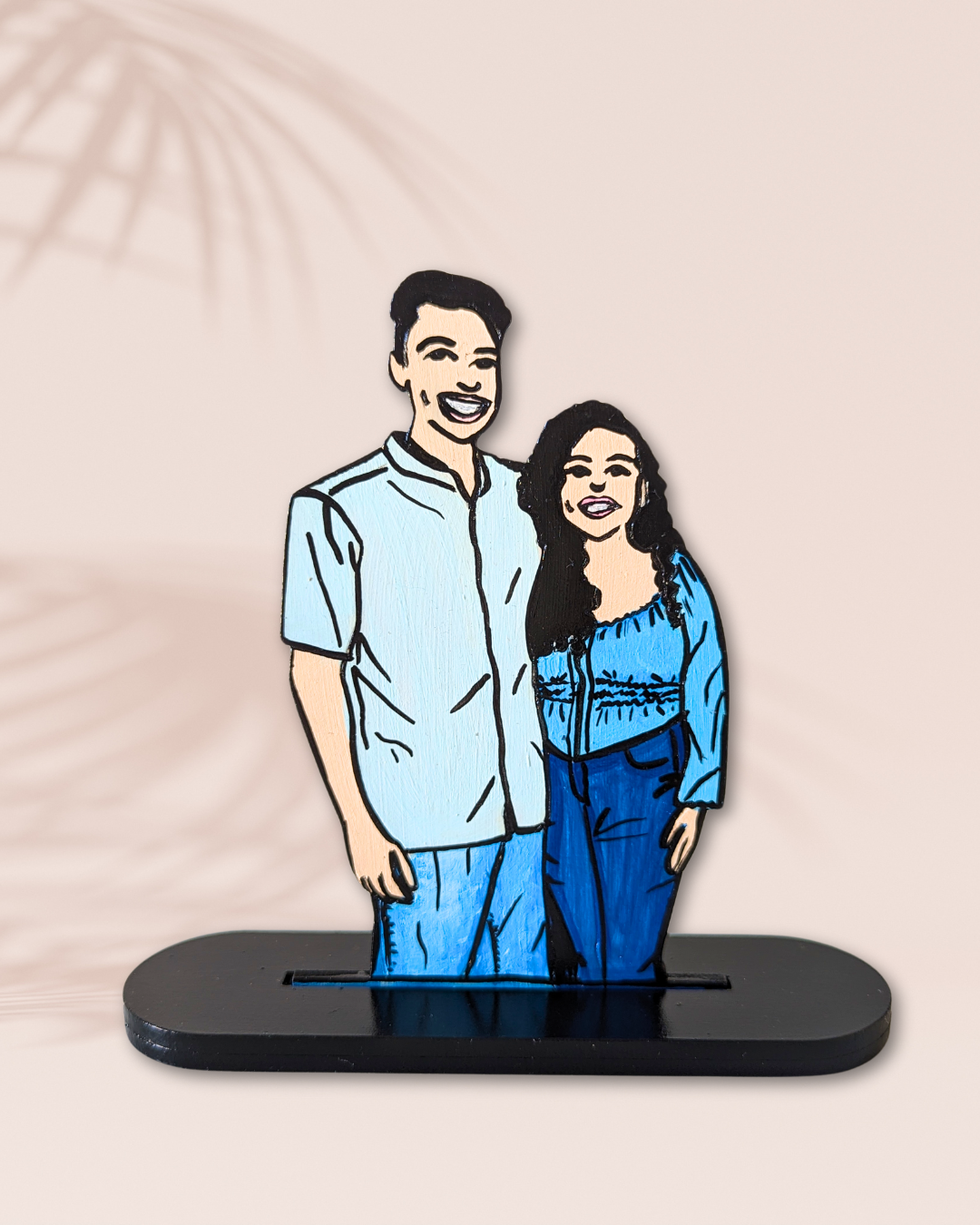 Personalised Hand-Painted Desk Caricature