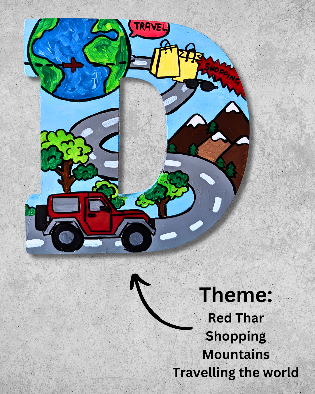 Hand Painted Monograms